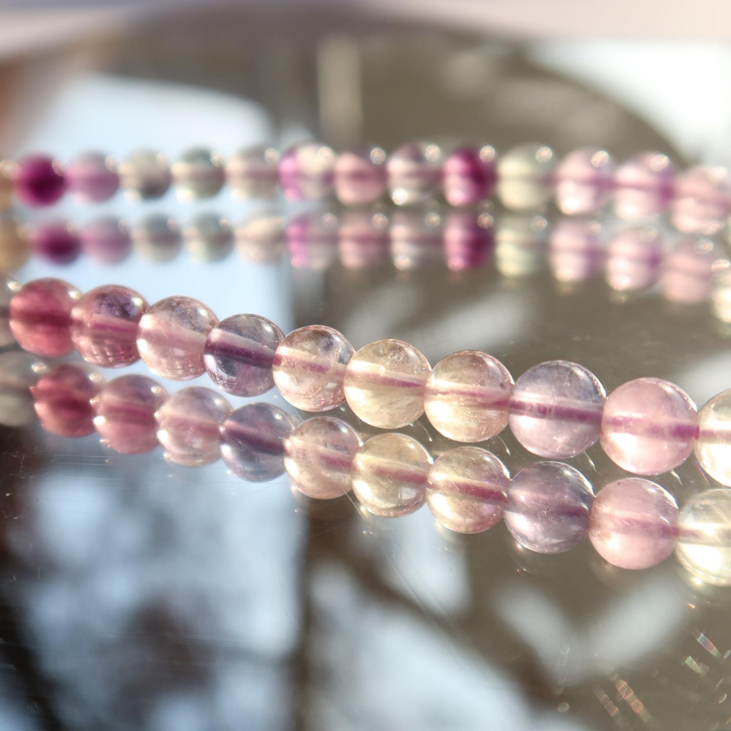 Fluorite Phone Charm - Balance & Energy Protection Healing Crystal