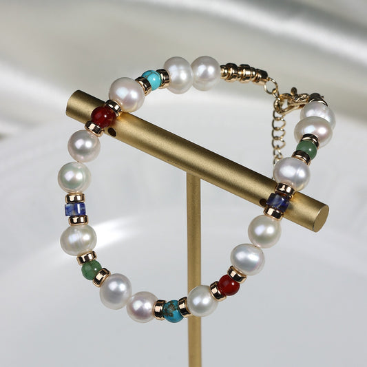 Vibrant Pearl Energy Bracelet