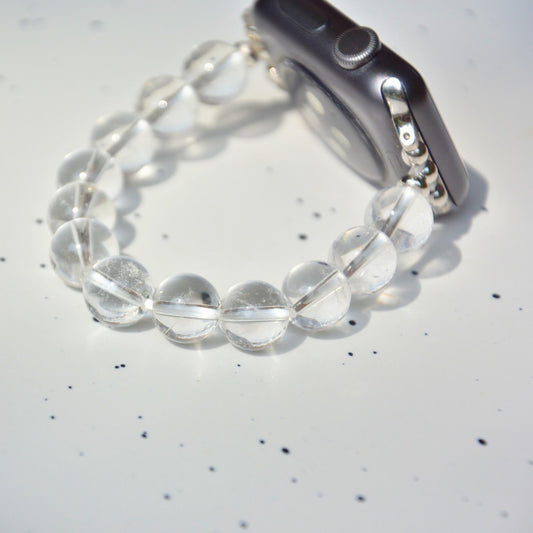 Clarity Band – Clear Quartz Apple Watch Strap
